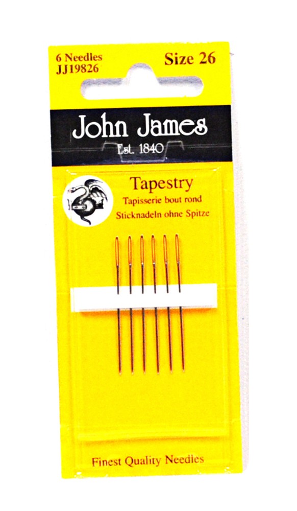 John James Tapestry Needles Size 26