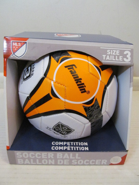 Franklin MLS Size 3 Competition Soccer Ball for Ages 7 and Under