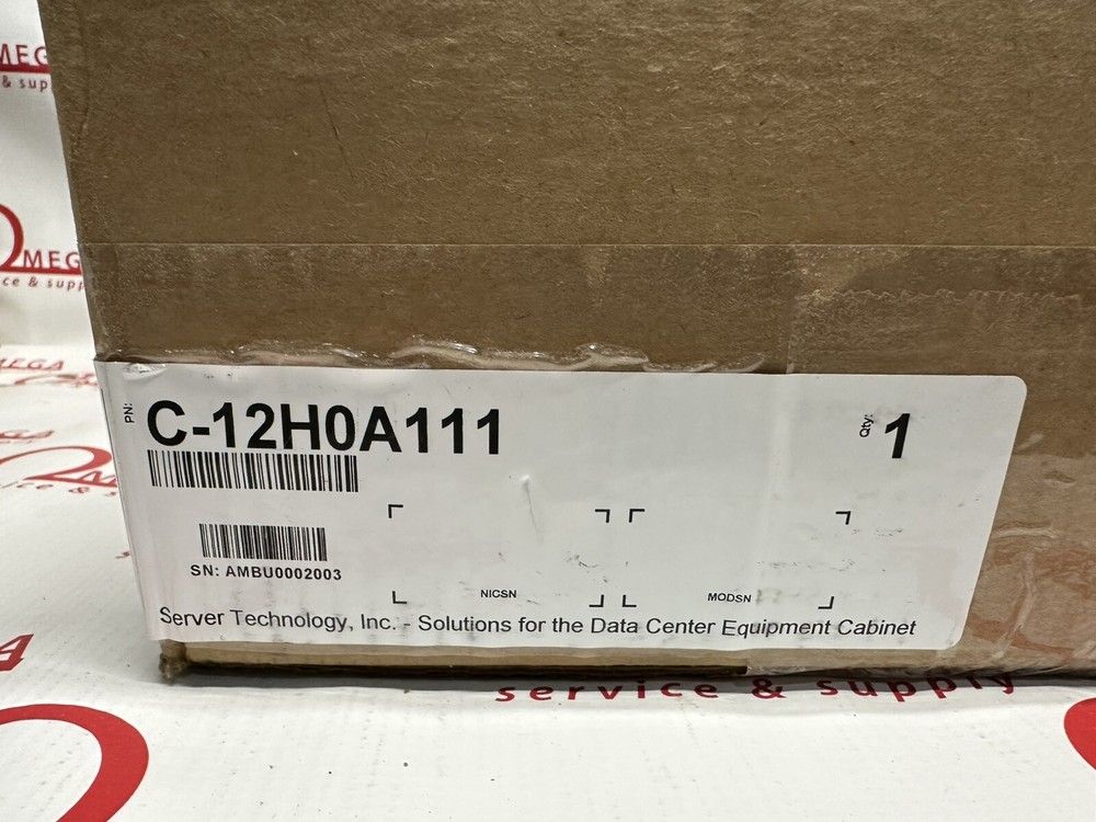 Server Technology C-12H0A111 Metered PDU