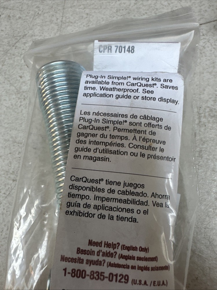 CarQuest CPR70108 Trailer Connector Plug 7-Pole