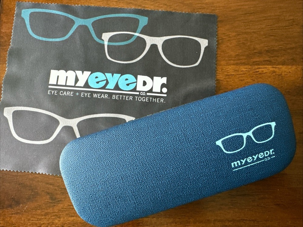MyEyeDr Eyeglass Hardshell Case (Blue)