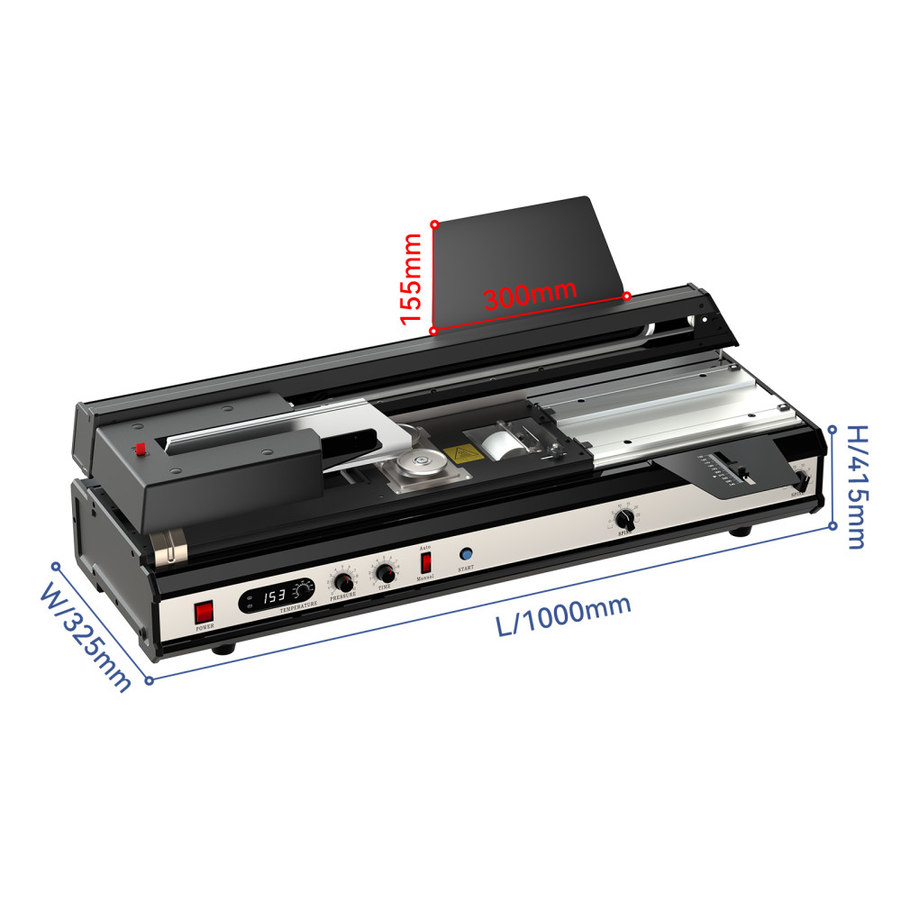 A4 Hot Melt Book Binder-Wireless Automatic Binding Machine,School/Office Binding
