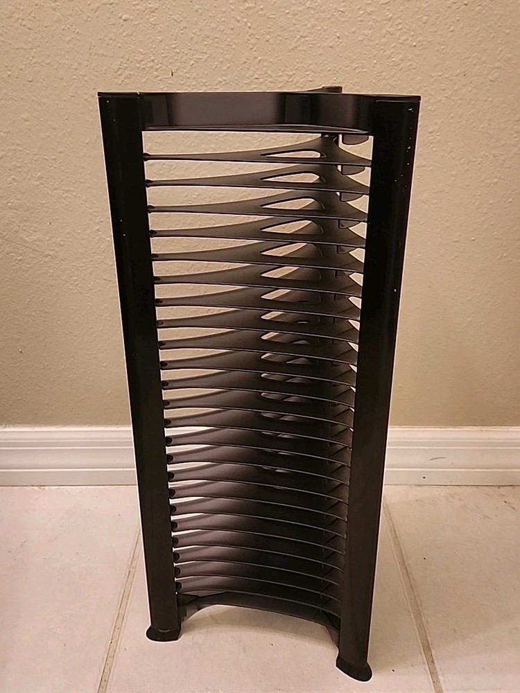 Atlantic Vintage CD Storage Rack Tower Holds 30