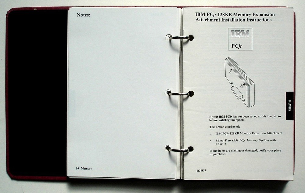 IBM PCJr Manuals LOT: Guide to Operations, BASIC, Hands-On BASIC