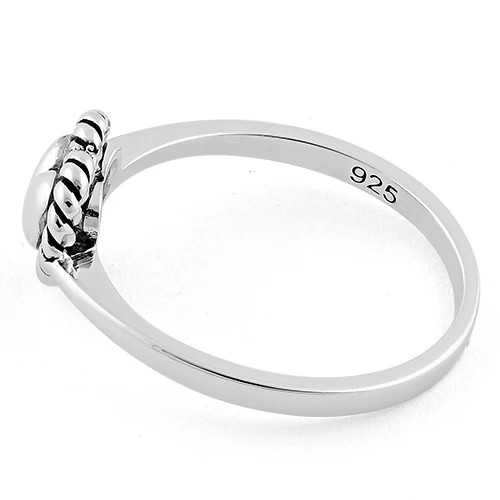 925 Sterling Silver Heart Ring
