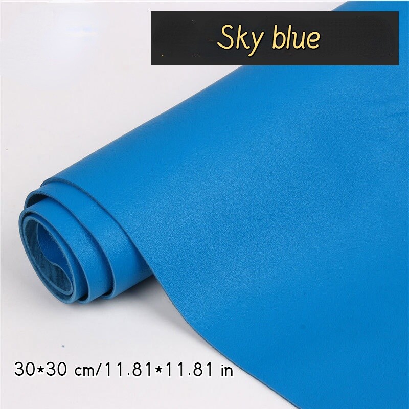 First Layer Cowhide Leather Fabric Lychee Pattern Sofa Bag Cushion Material