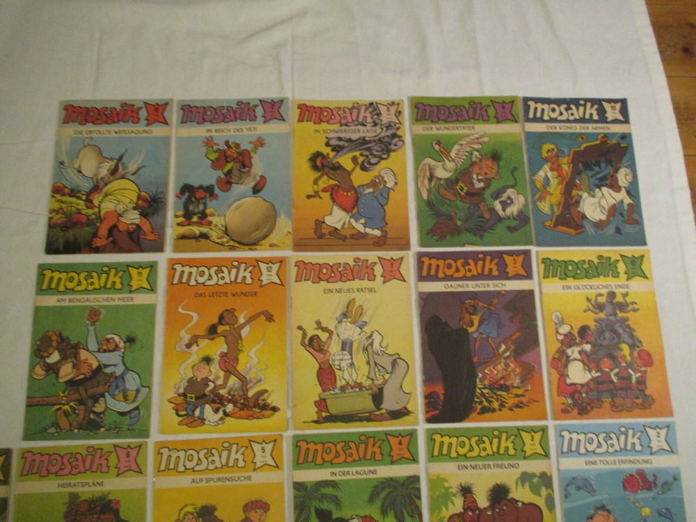 Mosaic GDR Comics Convolution 80s 59 Pieces