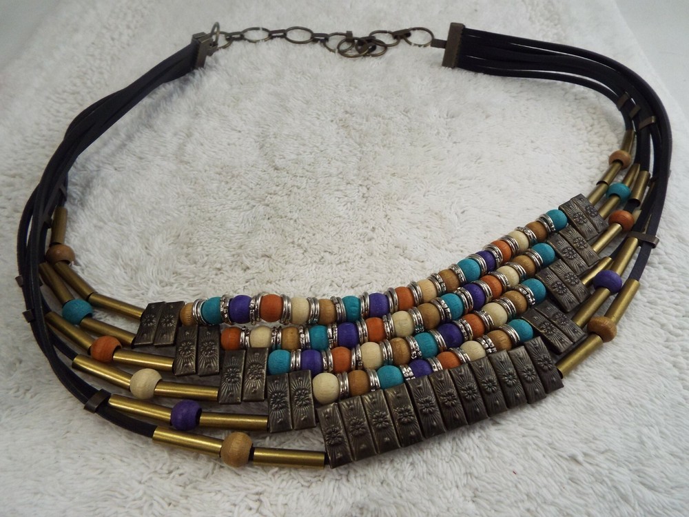Southwestern Wood Bead Belt (B5)