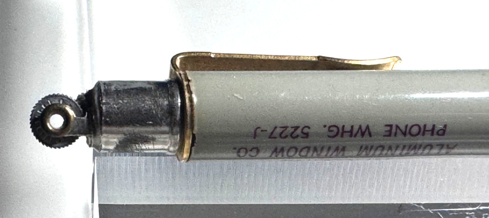 Vintage PENCIL LIGHTER Advertisement