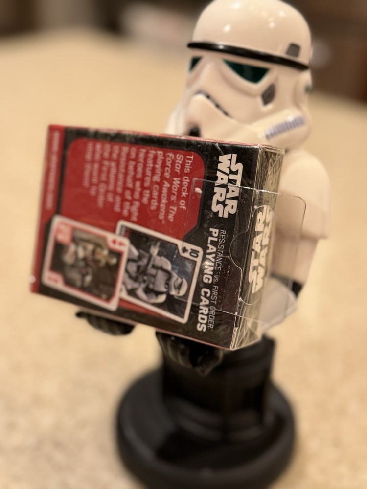 Star Wars Stormtrooper Phone/Controller Holder (Xbox,PS, Switch) & Playing Cards