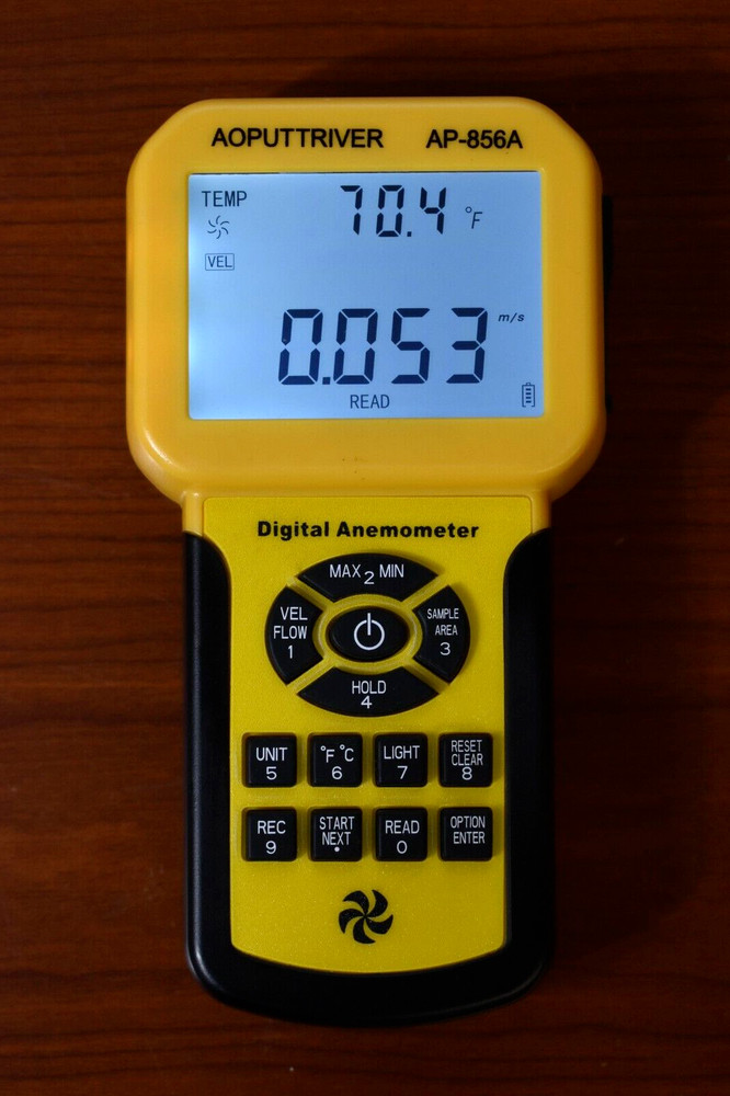 AOPUTTRIVER Handheld Digital Anemometer AP-856A