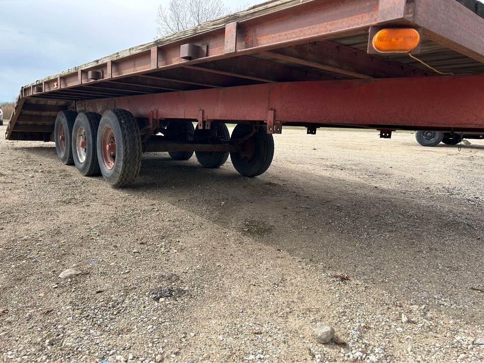 Heavy Equipment Trailer 8x16 with 6 ft drop