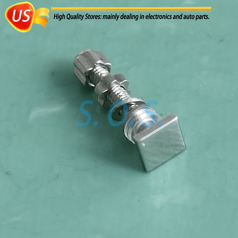 New Replace For C ar tier Eyeglasses Frame Silver Square Screw & Bolt 3.1*3.1mm
