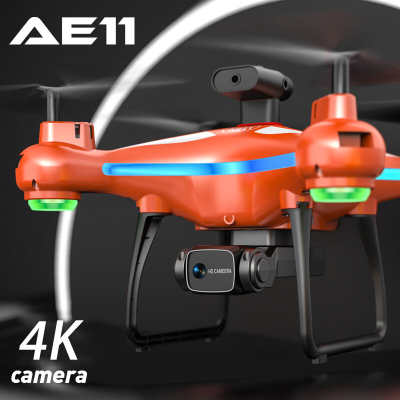 AE11 Drone WIFI FPV Wide Angle 4K HD Dual Camera Obstacle Avoidance Quadcopter