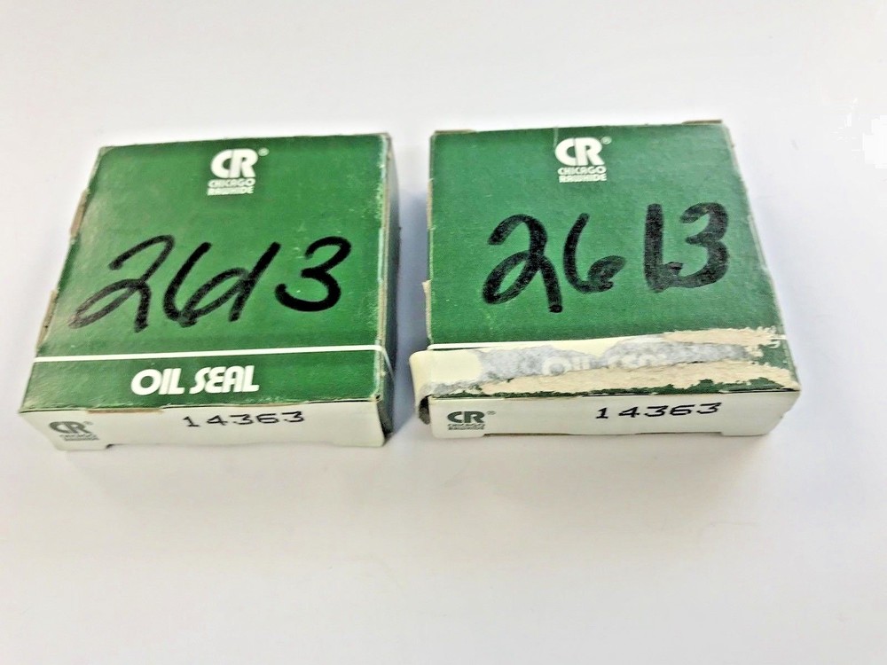 TWO CLEMCO 02613 BEARING SEALS FOR SPINBLASTER