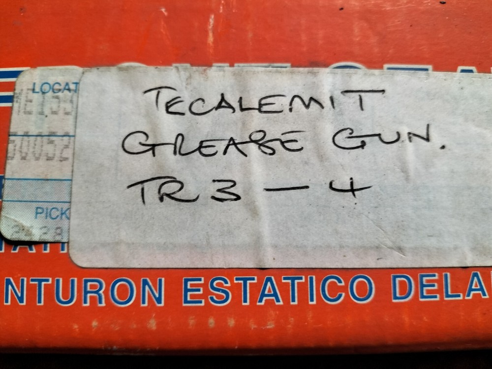 Triumph TR3/4 Tecalmit Grease Gun.