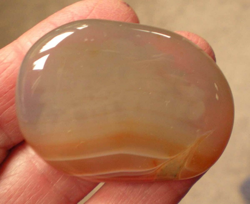Carnelian Agate Palmstone sc707ii