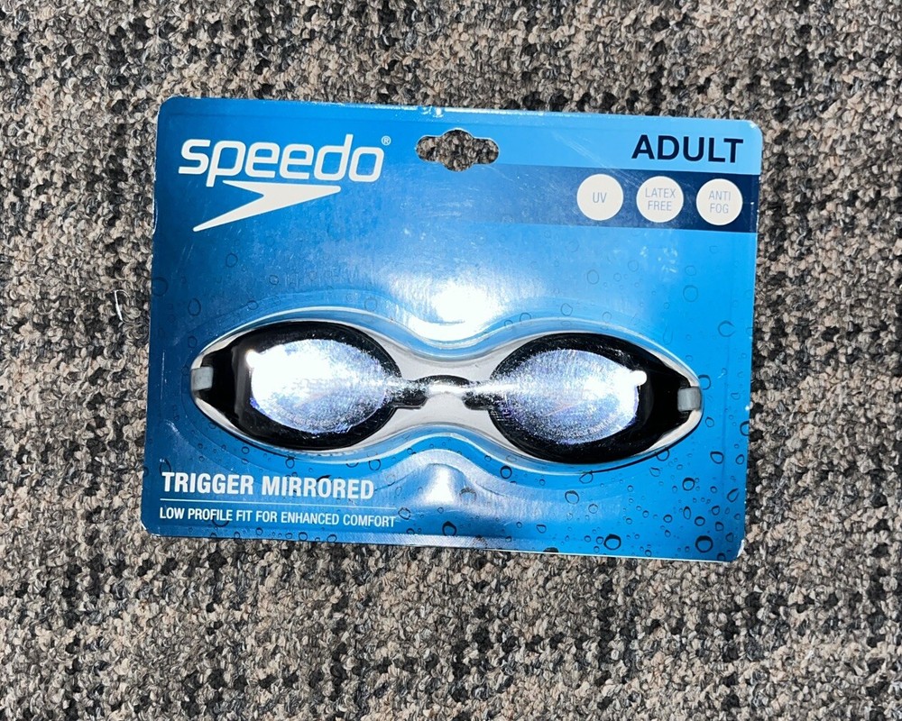 SPEEDO ADULT TRIGGER MIRRORED BLACK