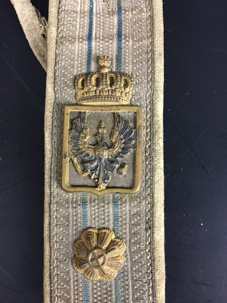 ANCIENNE PATTE D’EPAULE EPAULETTE PRUSSE ANTIQUE SHOULDER STRAP