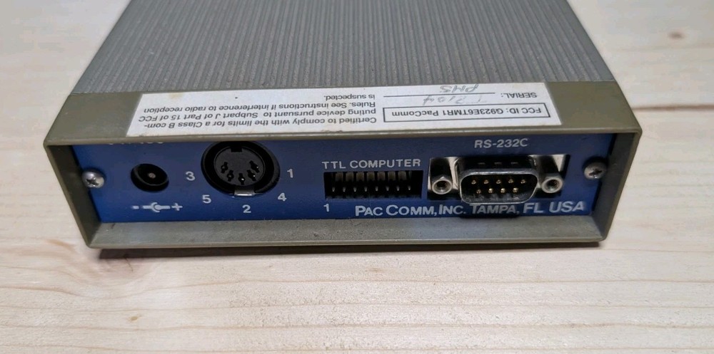PACComm Pac-Comm Tiny-2 TNC Terminal Node Controller ham radio Unit Only Tested