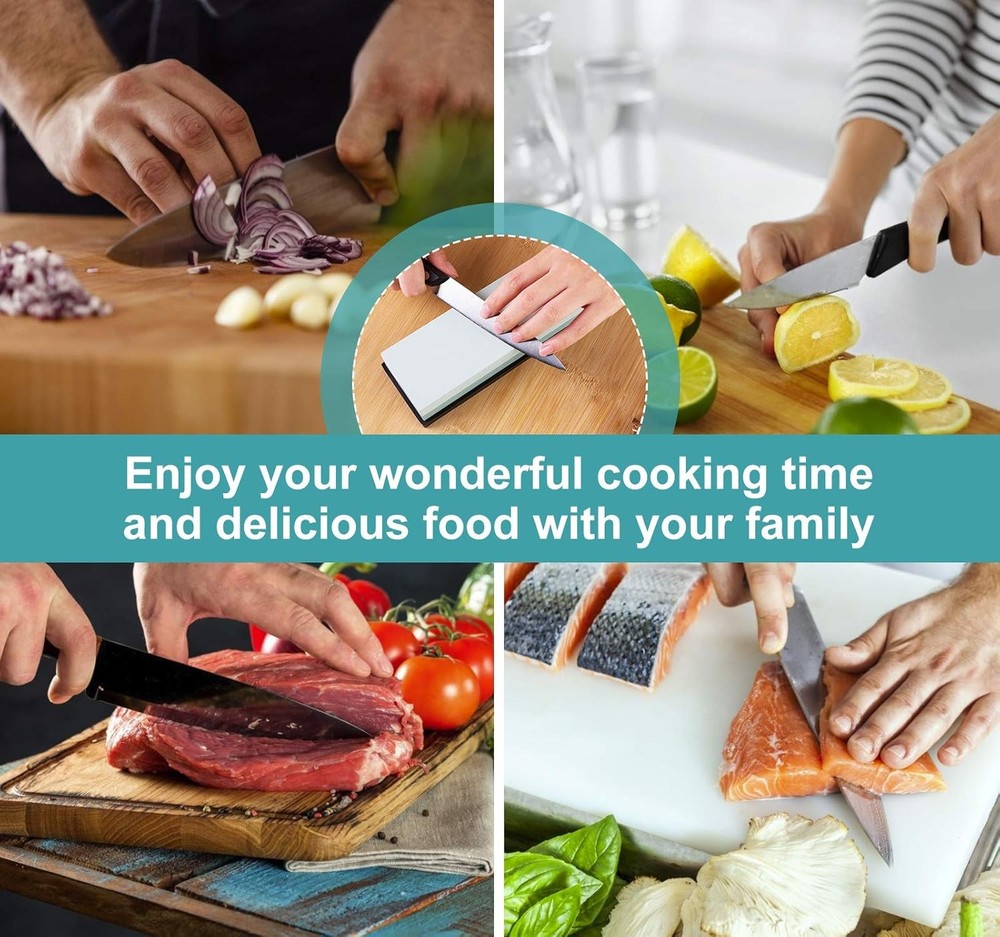 Knife Sharpening Stone 400 1000 Whetstone New