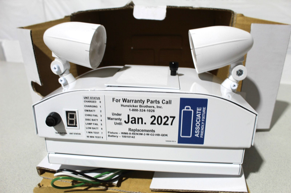 Exitronix Emergency lighting WM6-8-REN3M-2-W-G2-HB