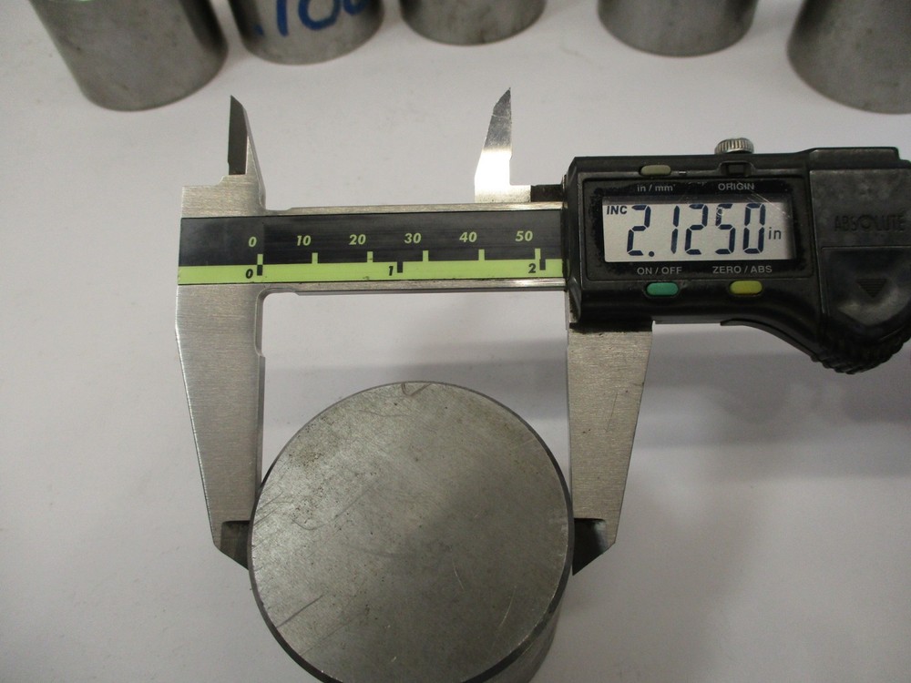 (6) Toolmaker Made Round PARALLELS Set Up Blocks Parallel Block 1.700" Tall EC