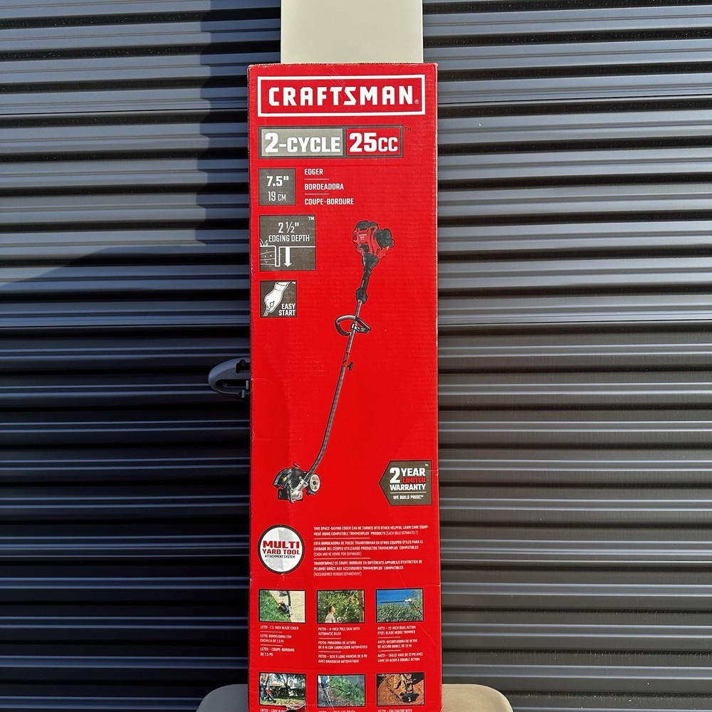 Craftsman 17" 25cc 2-Cycle Gas String Grass Trimmer Weedwacker