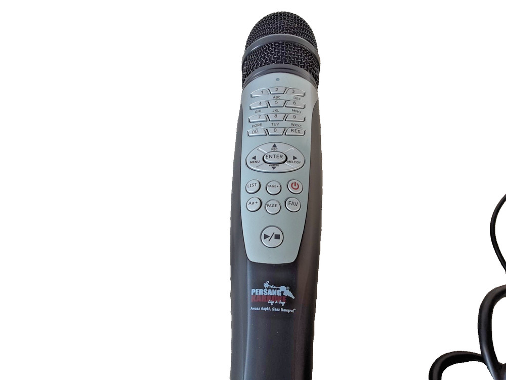 Persang Karaoke Mars Wired Karaoke Microphone - UNTESTED