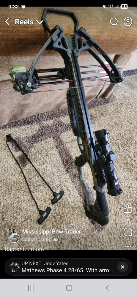 barnett raptor fx crossbow