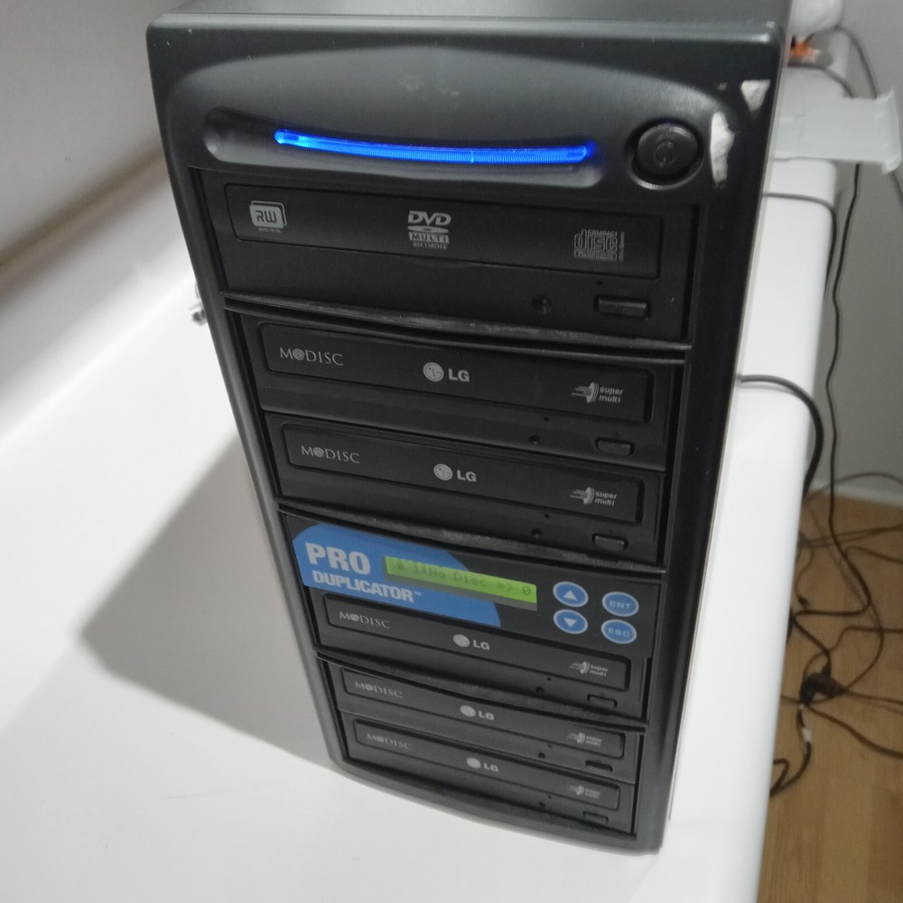 SIX CD/DVD COPIER/Disc Duplicator