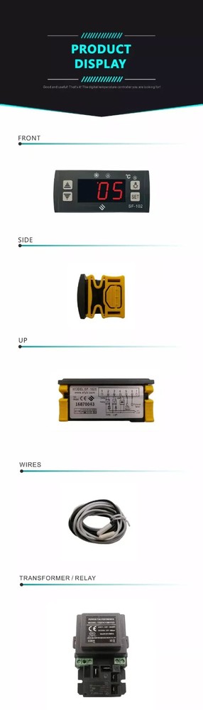 SHANGFANG SF-102S Digital Temperature Controller