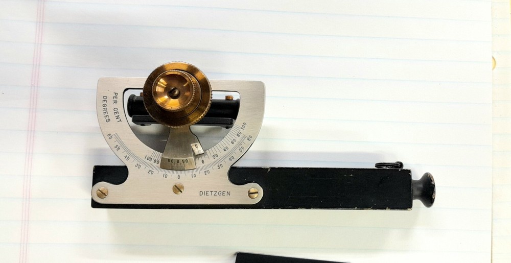 Dietzgen Surveyors Inclometer With Custom Bracket