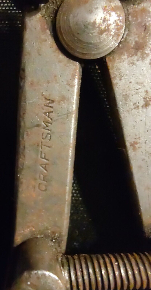 VINTAGE CRAFTSMAN 6" FLAT LEG SPRING JOINT OUTSIDE CALIPER