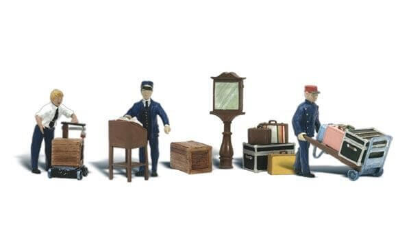 Woodland Scenics HO Depot Workers
