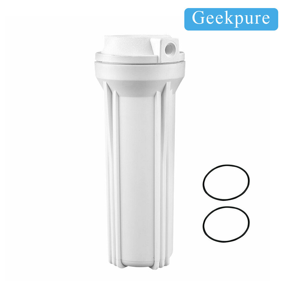Geekpure 10" Universal Reverse Osmosis Filter Housing for RO System 1/4" Port