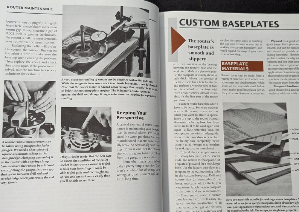 ***WOODWORKING WITH THE ROUTER HC BOOK***