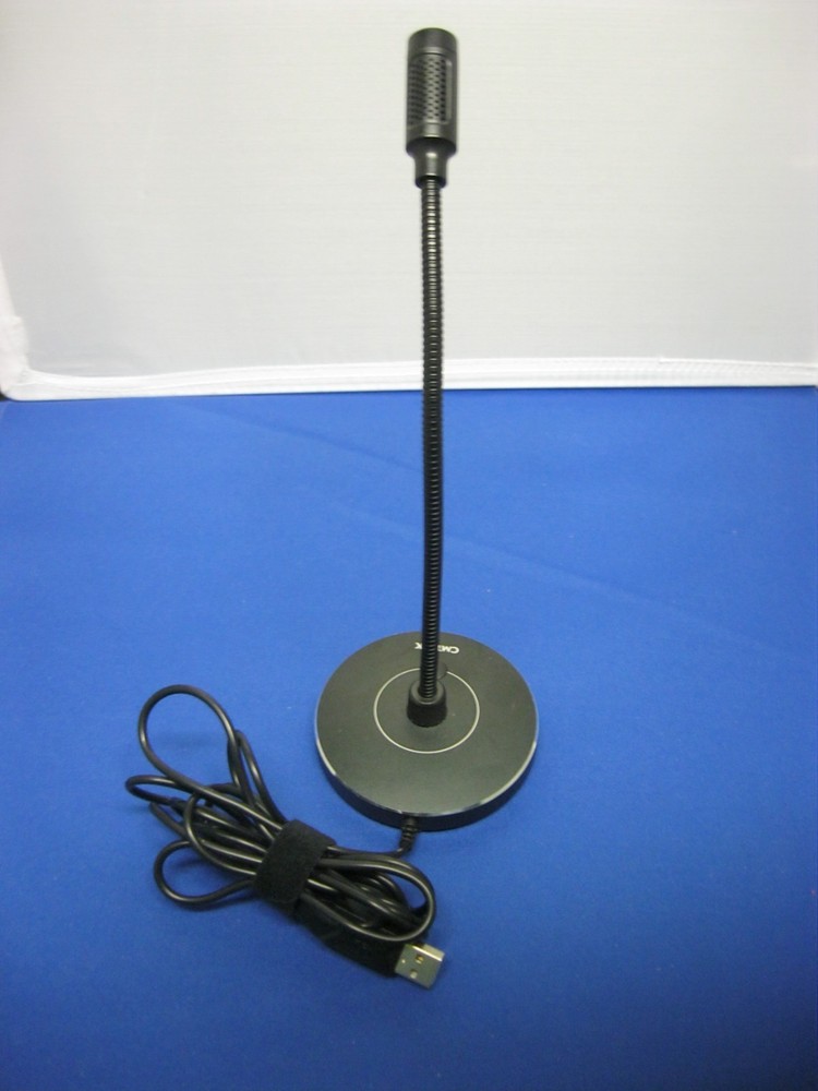 CMTECK USB Computer Microphone Recording Desktop Preowned