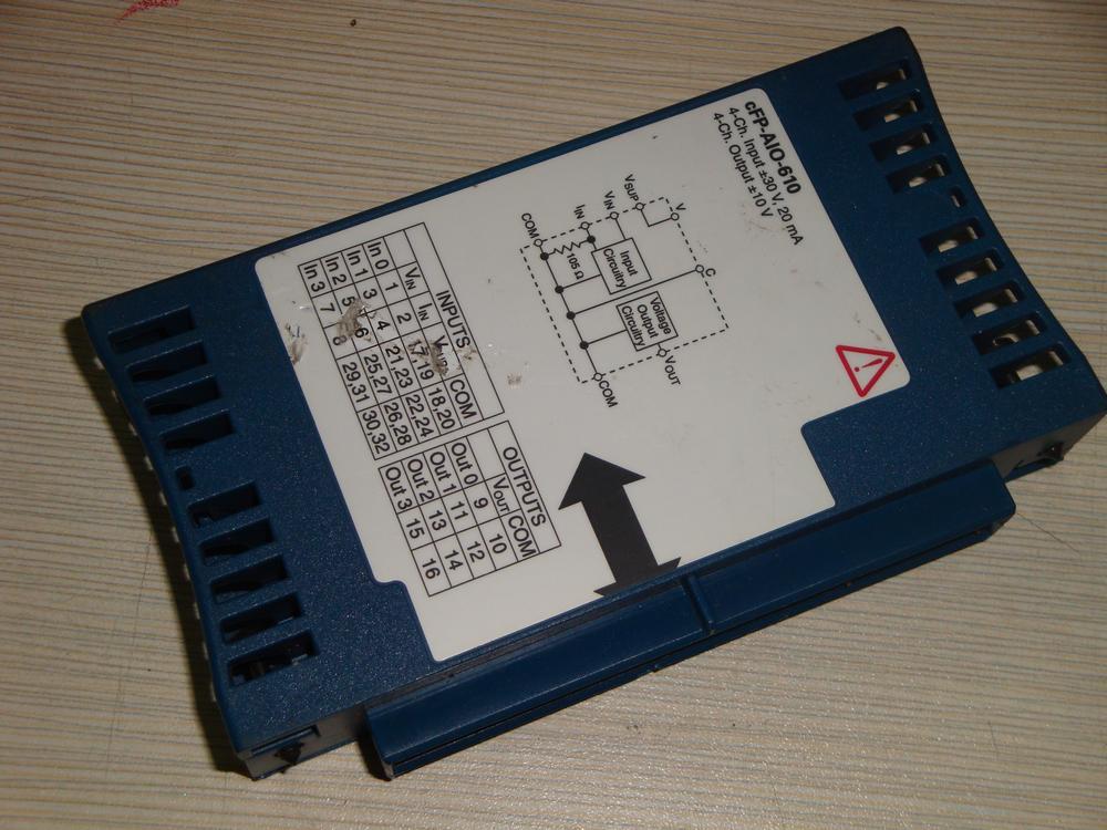 NI cFP-AIO-610 4-Ch Analog Input/Output Module For Compact FieldPoint