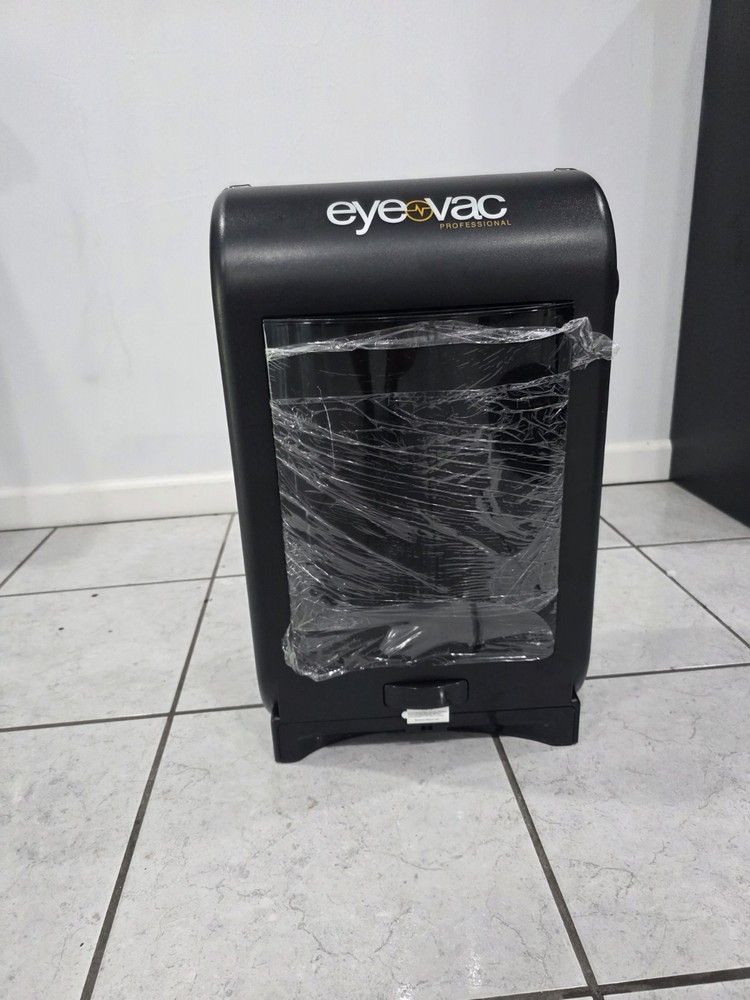 EyeVac Professional Central System Bagless Corded Vacuum w/ Filter Black