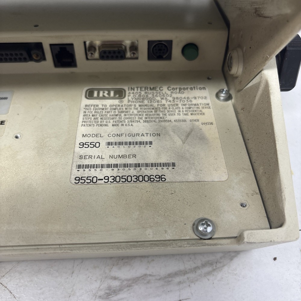 Intermec 9550 Transaction Manager Untested