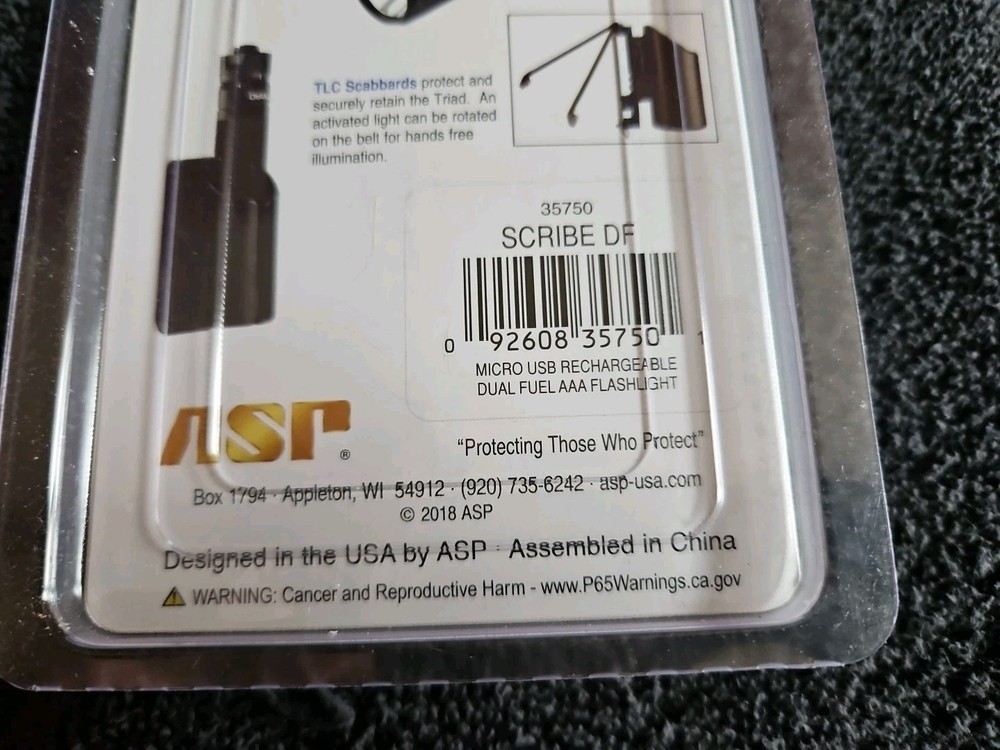 ASP 35750 Scribe Duel Fuel Flashlight