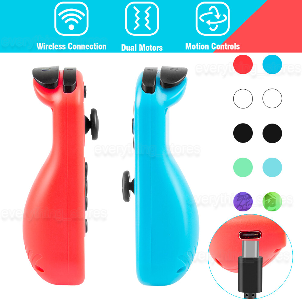Pair Wireless Controller For Nintendo Switch Left + Right Gamepad Joystick