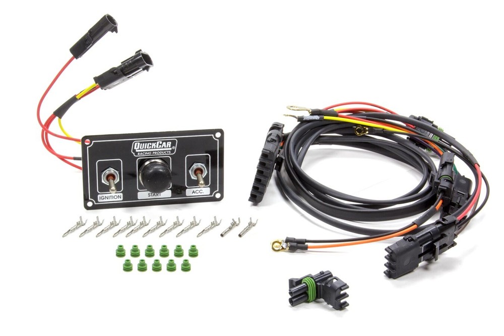 QUICKCAR 50-2037 Ignition Harness / Panel Black Modified
