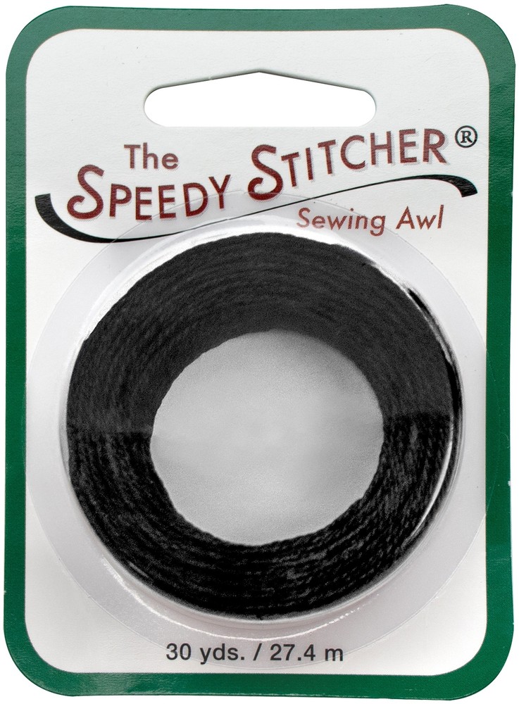 Silver Creek Speedy Stitcher Thread Skein 30yd Black