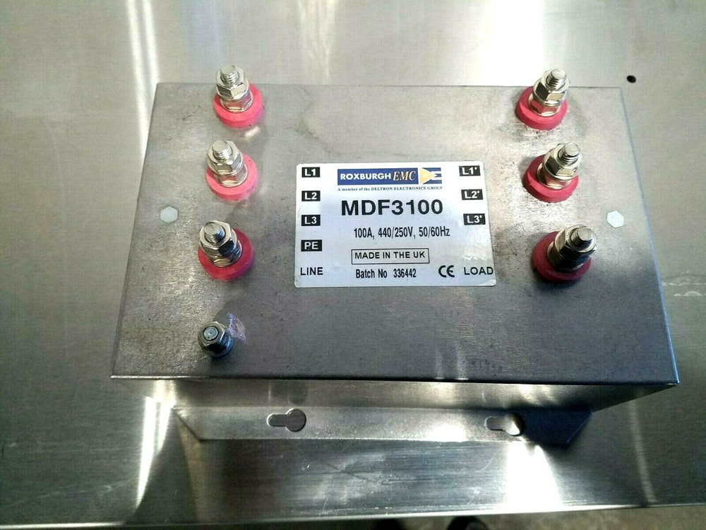 Roxburgh EMC MDF3100 Motor Drive Filter 100 AMP 3 Phase NEW!!