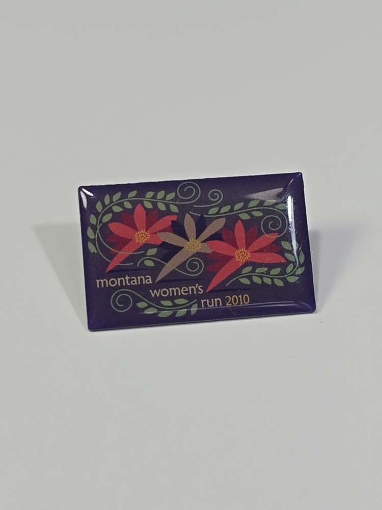 Montana Women's Run 2010 Lapel Pin