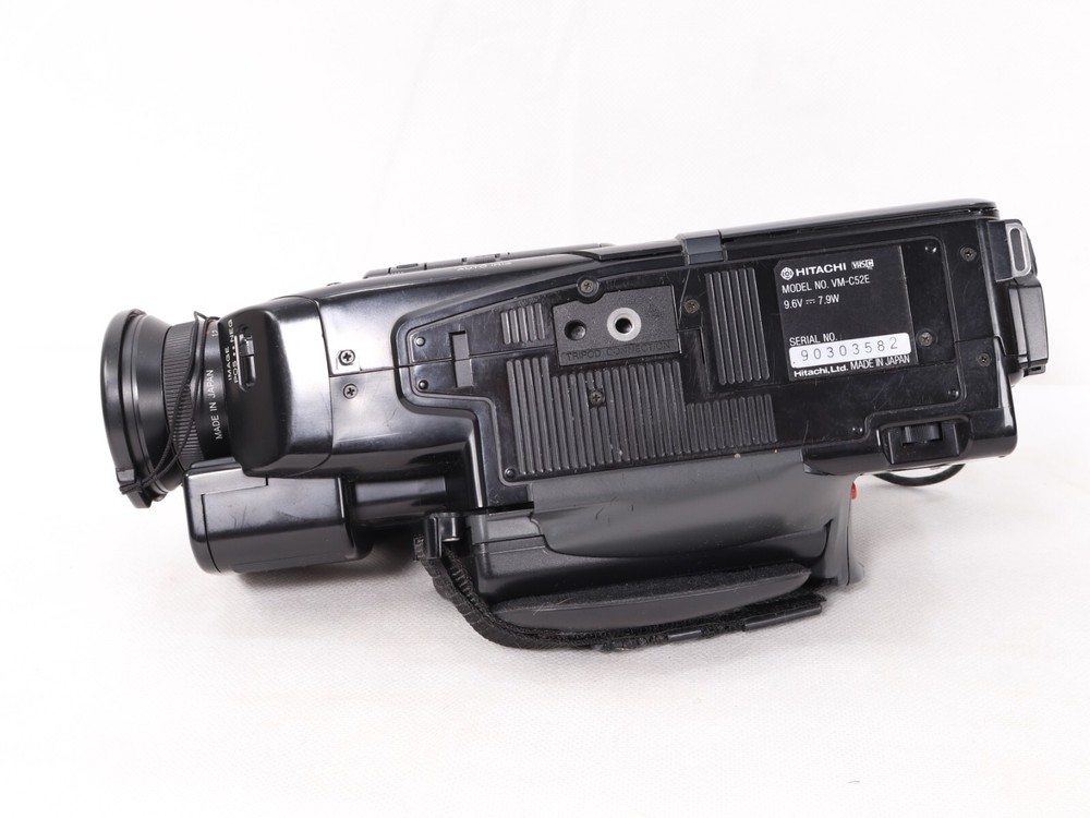 Vintage Hitachi VM-C52E Camcorder. With Accessories. Cased.