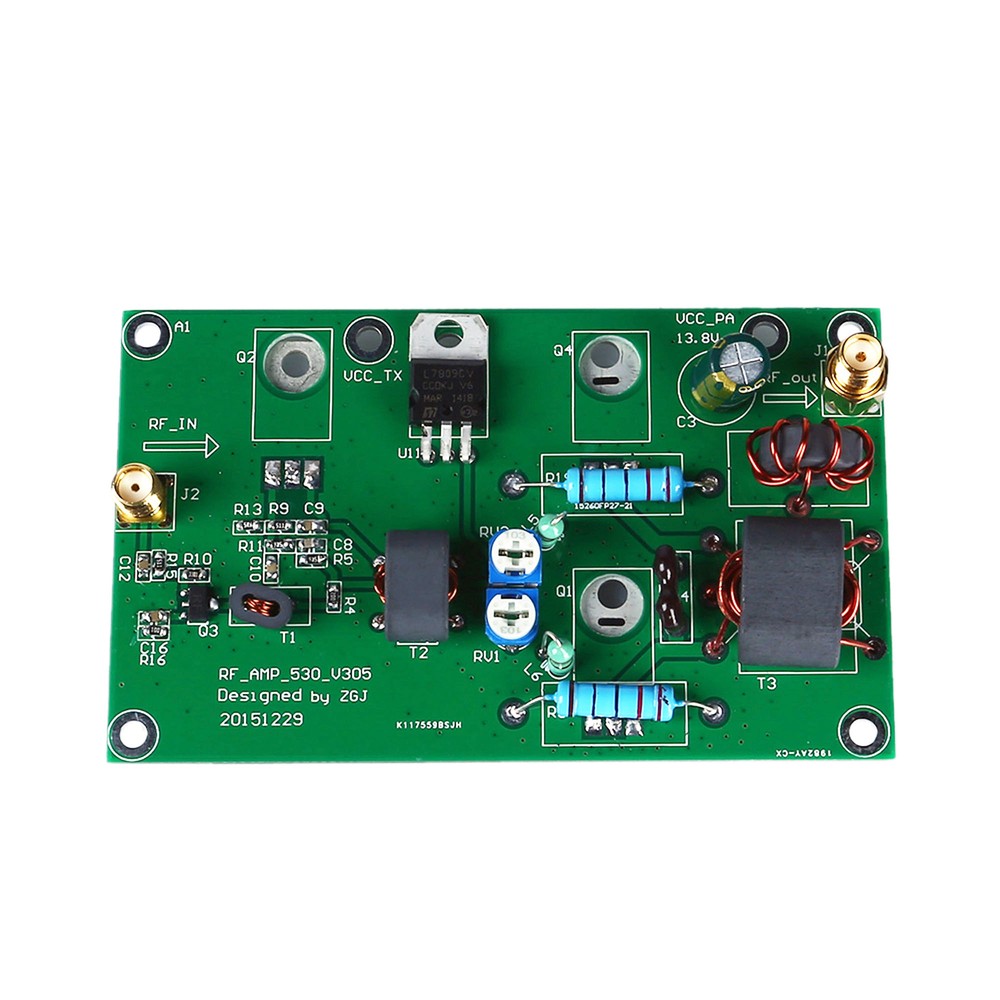 45W SSB Linear Power Amplifier CW FM HF Transceiver Shortwave DIY Kit US