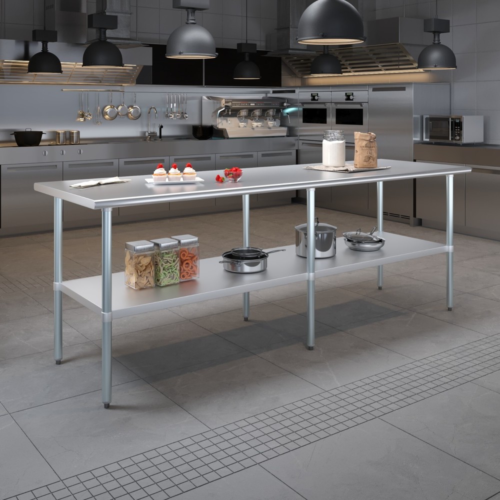 30 in. x 96 in. Stainless Steel Table